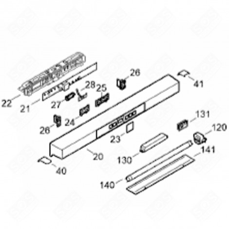 BONNET (MARK 41) REFRIGERATOR, FREEZER - 7433373