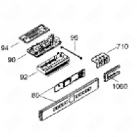 INTEGRATED BOARD (MARK 90) REFRIGERATOR, FREEZER - 6145090