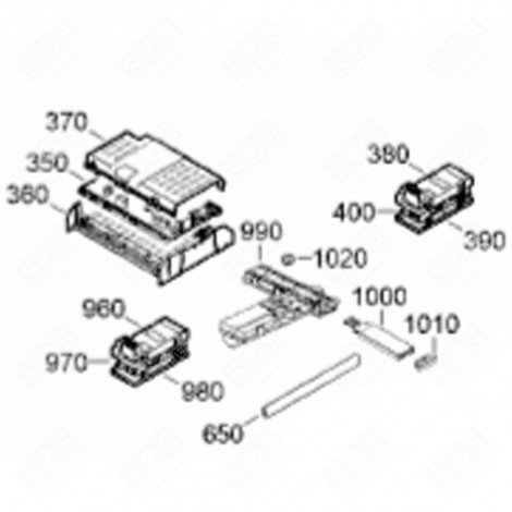 INTEGRATED BOARD (MARKER 970) REFRIGERATOR, FREEZER - 6143139