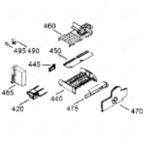 INTEGRATED PLATE (MARK 450) REFRIGERATOR, FREEZER - 6145528