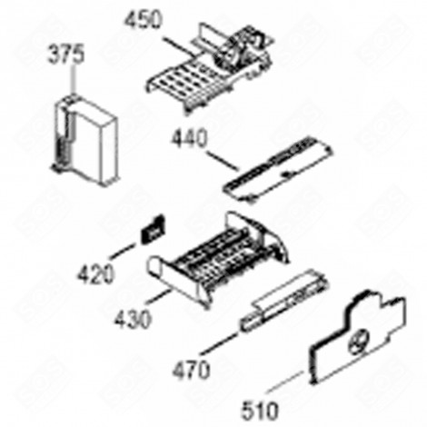 INTEGRATED PLATE (MARK 375) REFRIGERATOR, FREEZER - 6146320