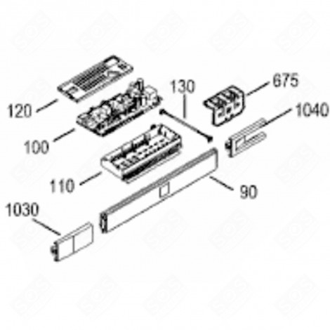 POWER PLATE (MARK 100) REFRIGERATOR, FREEZER - 6146041