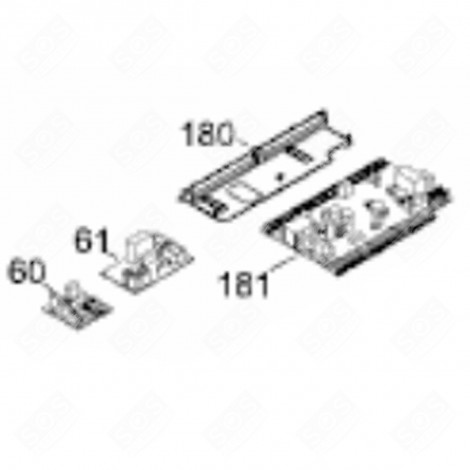 CONTROL BOARD (MARK 181) REFRIGERATOR, FREEZER - 6114395