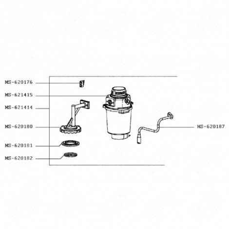 BOILER (MS-621415) COFFEE MAKER, ESPRESSO - MS-621415