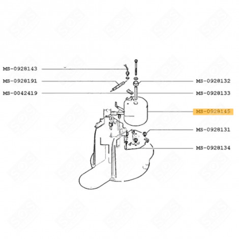 RESISTOR (MARK MS-0928145) COFFEE MAKER, ESPRESSO - MS-0928145