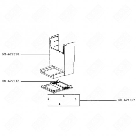 BASE (MARKING MS-622912) COFFEE MAKER, ESPRESSO - MS-622912