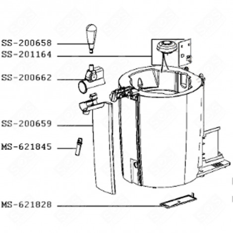 VALVE (MARK SS-200662) SMALL HOUSEHOLD APPLIANCE - SS-200662