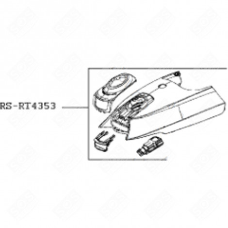 COVER, LID VACUUM CLEANER  - RS-RT4353, RS-RT4326