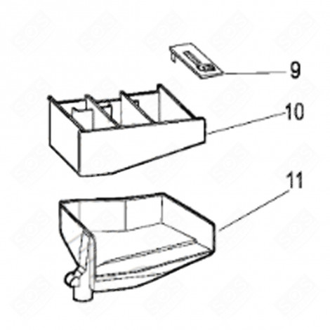 DETERGENT TUB, DETERGENT TUB WASHING MACHINES - C00505325