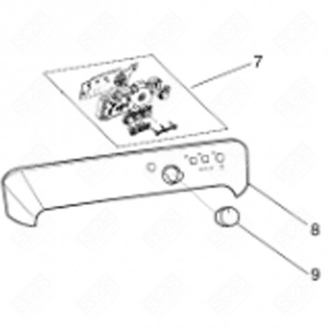 DASHBOARD DISHWASHER - C00278532