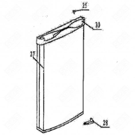 FREEZER DOOR (MARK 11) REFRIGERATOR, FREEZER - 693A14