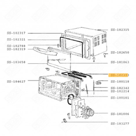 SPEED SELECTOR (REFERENCE SS-183658)  - SS-183658