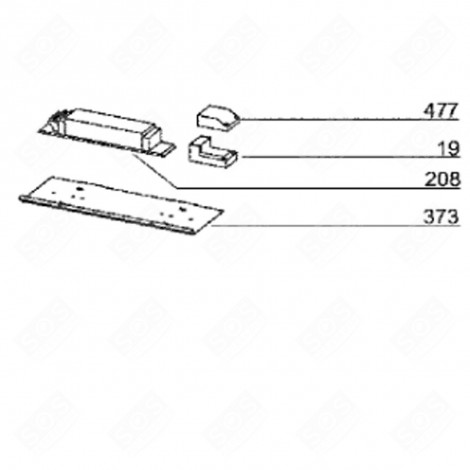 PROTECTIVE COVER (REP 19) EXTRACTOR HOOD - 75X2813