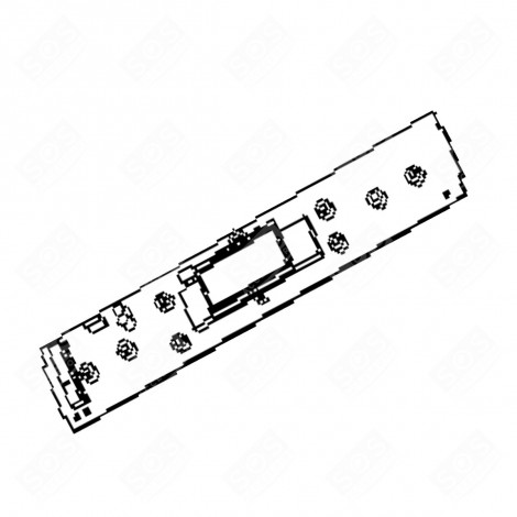 CONTROL CIRCUIT BOARD MICROWAVE OVENS - 481221479635