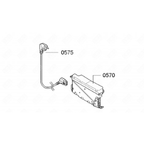 POWER MODULE (REFERENCE 570) DISHWASHER - 00753121