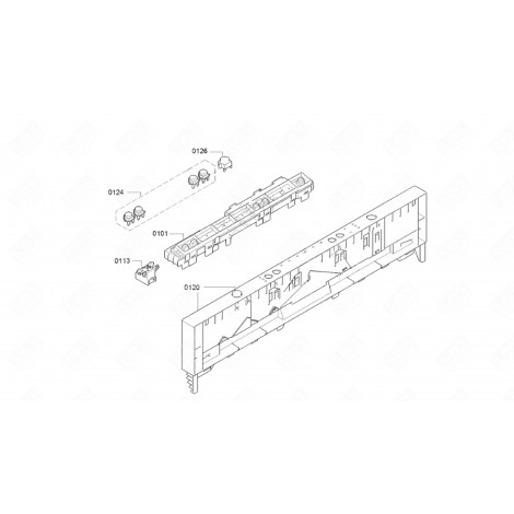 STRIP (MARK 0120) DISHWASHER - 00747316