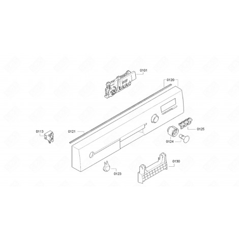 STRIP (MARK 0120) DISHWASHER - 00741361