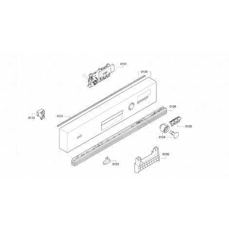 STRIP (MARK 0120) DISHWASHER - 00705519