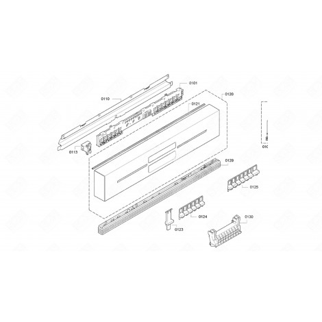 STRIP (MARK 0120) DISHWASHER - 00678294