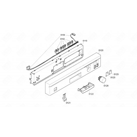 STRIP (MARK 0120) DISHWASHER - 00675131