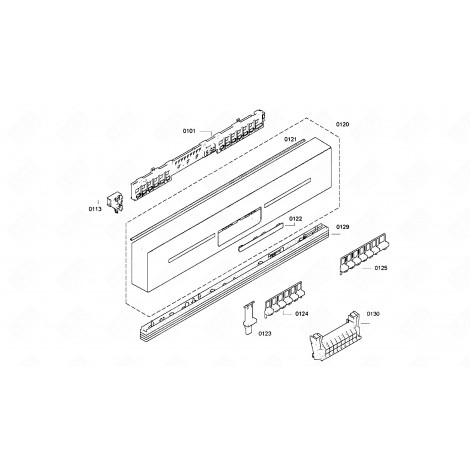 STRIP (MARK 0120) DISHWASHER - 00671230