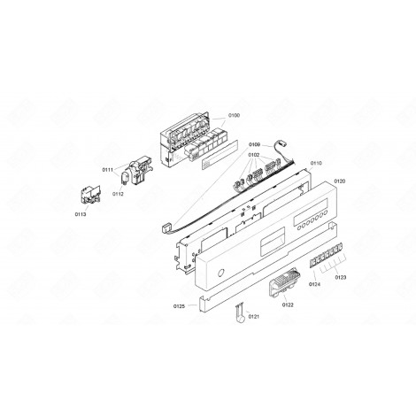 STRIP (MARK 0120) DISHWASHER - 00662219