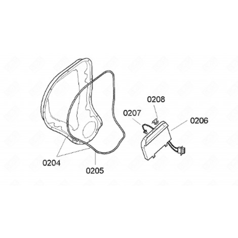 ORIGINAL SAFETY THERMOSTAT TUMBLE DRYER - 00617459, 617459