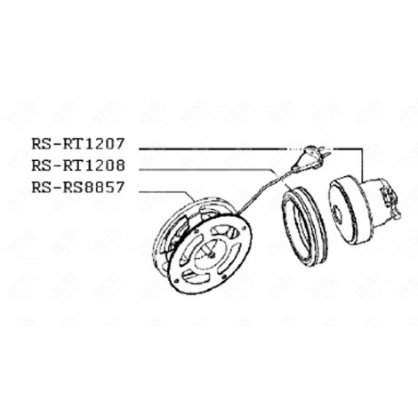 MOTOR VACUUM CLEANER  - RS-RT1207