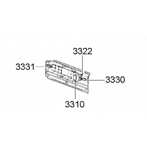 PUSH BUTTON (MARK 333 1) MICROWAVE OVENS - 480120100293