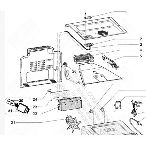 PYROLYSIS SWITCH (MARK 27) GAS / ELECTRIC OVENS - C00143162