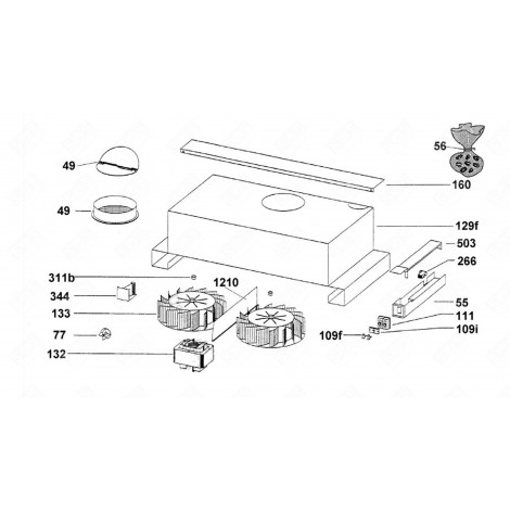 SCREW EXTRACTOR HOOD - 93958254