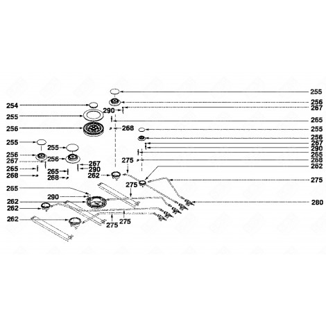 THERMOCOUPLE L 765MM GAS / ELECTRIC OVENS - 74X7496