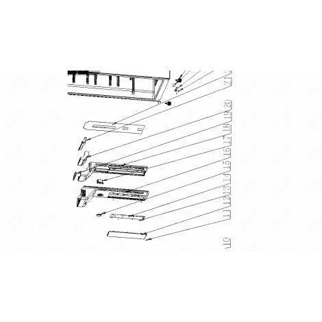 THERMOSTAT (MARKER 17) REFRIGERATOR, FREEZER - 576C19