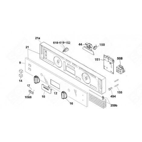 BAND (MARKING 9) DISHWASHER - 41901431