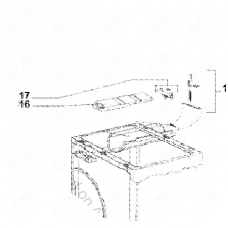 WATER TANK REF. 16 TUMBLE DRYER - 57910