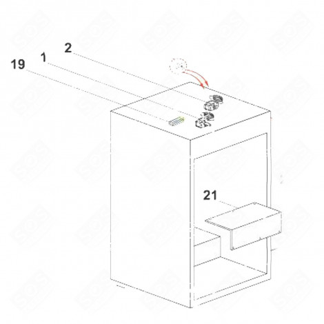 THERMOSTAT MARK 1 WINE CELLAR - 1.32.0038.00