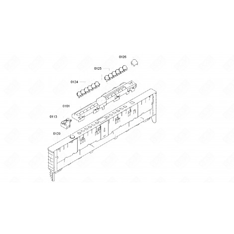 STRIP (MARK 0120) DISHWASHER - 00743421