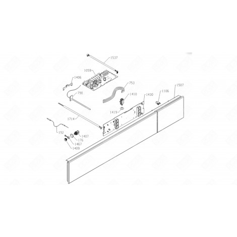 MODULE RELAY (REFERENCE 1059) GAS / ELECTRIC OVENS - 573084