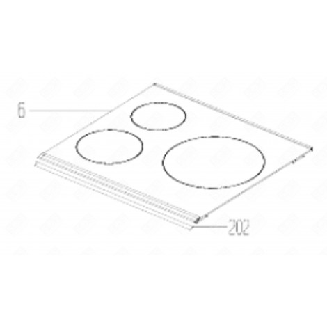 FIRE PLATE ELECTRIC / GAS HOBS - 190261811