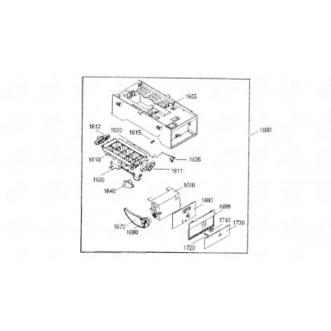 PIPE (MARK 1635) REFRIGERATOR, FREEZER - 6030691