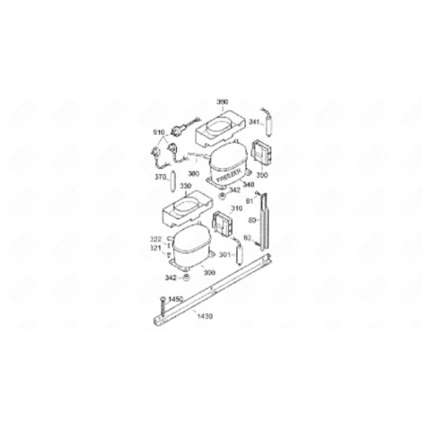 PROTECTION SHEET (MARK 1430) REFRIGERATOR, FREEZER - 9875459