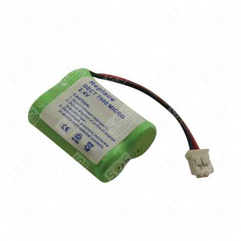 NIMH BATTERY 2.4V 400 MAH SMARTPHONE, MOBILE PHONE - CPAA24001