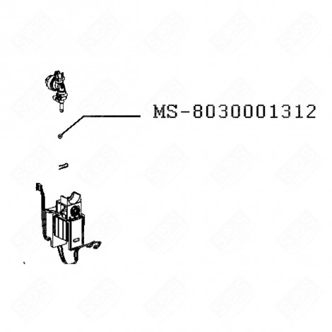 GASKET (MARK MS-8030001312) COFFEE MAKER, ESPRESSO - MS-8030001312