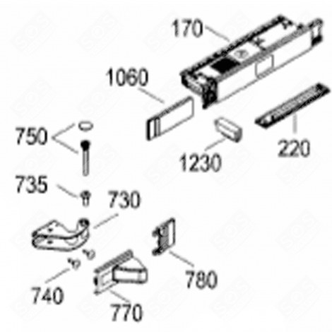 ELECTRONIC PROGRAM KIT (MARK 170) REFRIGERATOR, FREEZER - 6140955