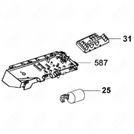 PROGRAMMER (MARK 587) WASHING MACHINES - 973913217177002