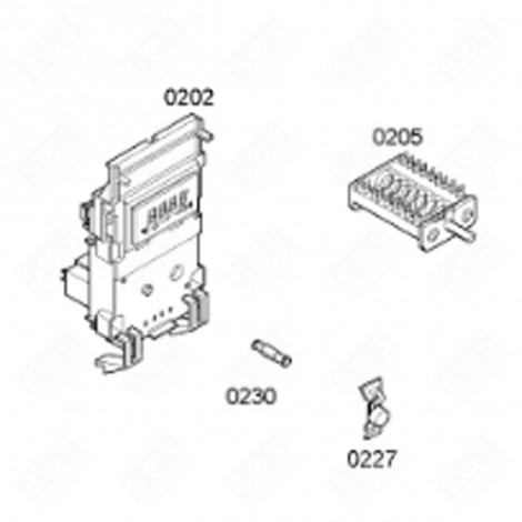 KEY (MARK 0227) GAS / ELECTRIC OVENS - 00424375