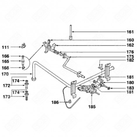 THERMOSTATIC VALVE GAS / ELECTRIC OVENS - 79X7876