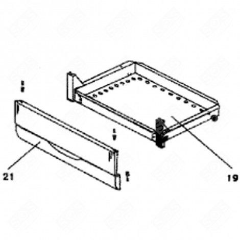 LID GAS / ELECTRIC OVENS - 95X3329