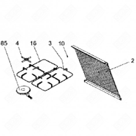 STOP GAS / ELECTRIC OVENS - 72X5230