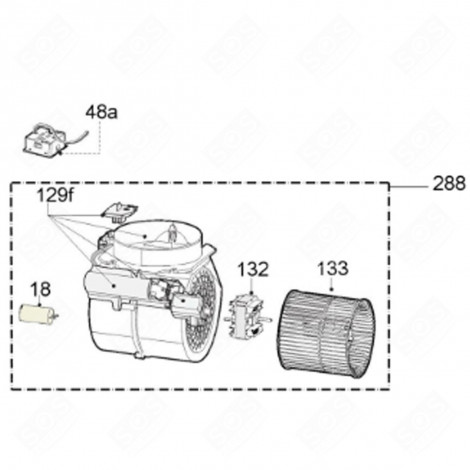 CAPACITOR (MARKING 18) EXTRACTOR HOOD - 49026393